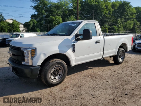 2019 Ford F-250 XL with VIN 1FTBF2A68KEG63053, listed as a Copart auction lot 61022255 with Not provided miles and Salvage title. Bid and sale history available at DreamBid. Image 1.