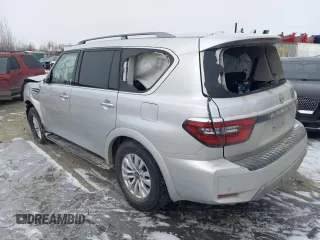 2022 Nissan Armada SV with VIN JN8AY2AD4N9677490, listed as a Copart auction lot 49169234 with 36,096 mi miles. Bid and sale history available at carsss.com. Image 2.
