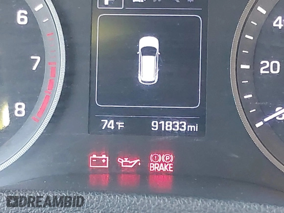 2018 Hyundai Tucson SEL with VIN KM8J33A43JU689679, listed as a IAAI auction lot 42093598 with 91,833 mi miles. Bid and sale history available at carsss.com. Image 15.