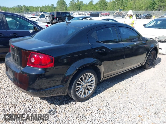 2014 Dodge Avenger SE with VIN 1C3CDZAB9EN173407, listed as a IAAI auction lot 42058578 with 197,205 mi miles and . Bid and sale history available at DreamBid. Image 4.