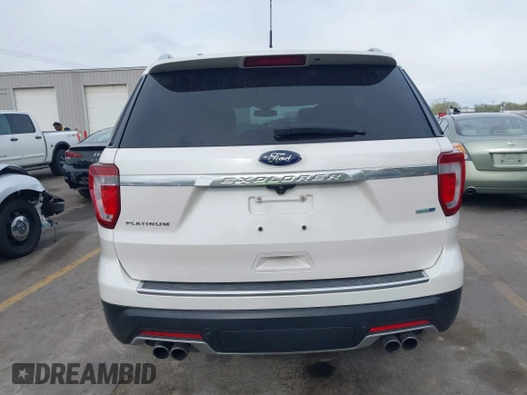 2018 Ford Explorer Platinum z VIN 1FM5K8HT1JGA62332, wystawiony jako IAAI lot #42105769 z przebiegiem 86 159 mil mil oraz . Historia ofert i sprzedaży dostępna na DreamBid. Obrazek 16.