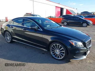 2016 Mercedes-Benz CLS with VIN WDDLJ6HB9GA164473, listed as a IAAI auction lot 41379365 with 104,421 mi miles. Bid and sale history available at carsss.com. Image 1.
