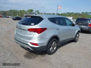 2018 Hyundai Santa Fe Sport 2.4L with VIN 5XYZT3LB2JG562023, listed as a IAAI auction lot 39788665 with NaN miles. Bid and sale history available at carsss.com. Image 4.