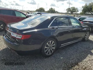 2017 Lincoln Continental Livery with VIN 1LN6L9UKXH5612864, listed as a Copart auction lot 73826144 with 0 mi miles and Salvage Title. Bid and sale history available at carsss.com. Image 3.