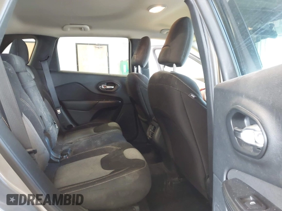2017 Jeep Cherokee Sport with VIN 1C4PJMAB2HW537884, listed as a IAAI auction lot 42415829 with 89,451 mi miles and . Bid and sale history available at DreamBid. Image 8.
