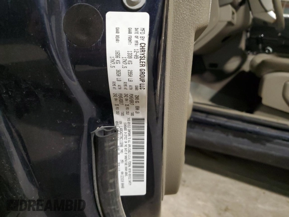 2010 Jeep Commander Sport with VIN 1J4RG4GT7AC113206, listed as a Copart auction lot 56103825 with 174,306 mi miles and Salvage title. Bid and sale history available at DreamBid. Image 14.