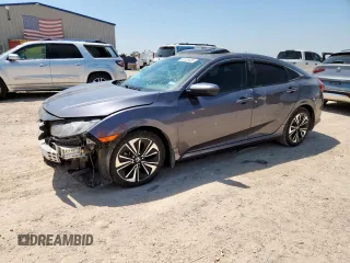 2017 Honda Civic EX-L с VIN 19XFC1F74HE021092, выставлен на аукционе Copart как лот 61329435 с пробегом 61 959 миль миль и Списание • Salvage title. История ставок и продаж доступна на DreamBid. Изображение 1.