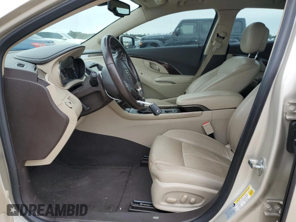 2014 Buick LaCrosse Leather with VIN 1G4GB5G38EF179197, listed as a Copart auction lot 46599705 with 108,981 mi miles and Salvage Title. Bid and sale history available at DreamBid. Image 7.