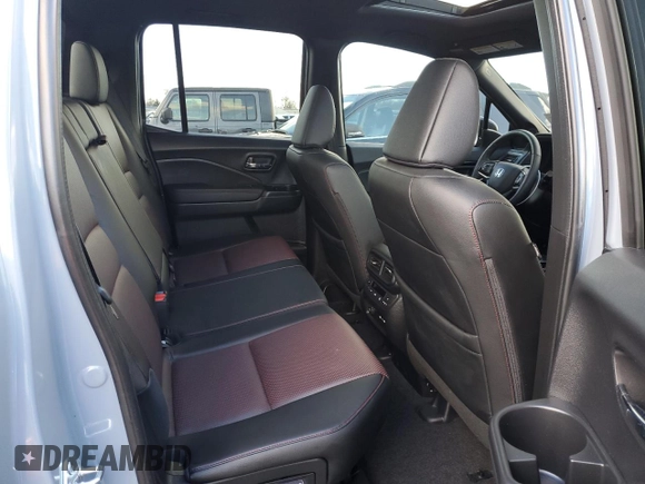 2024 Honda Ridgeline Black Edition with VIN 5FPYK3F84RB012962, listed as a Copart auction lot 84956794 with 5,092 mi miles and Salvage title. Bid and sale history available at DreamBid. Image 10.