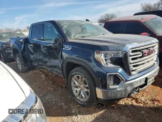 2021 GMC Sierra 1500 SLT z VIN 3GTU9DET0MG369332, wystawiony jako Copart lot #46650135 z przebiegiem 148 095 mil mil oraz Szkoda całkowita • Salvage title. Historia ofert i sprzedaży dostępna na DreamBid. Obrazek 4.