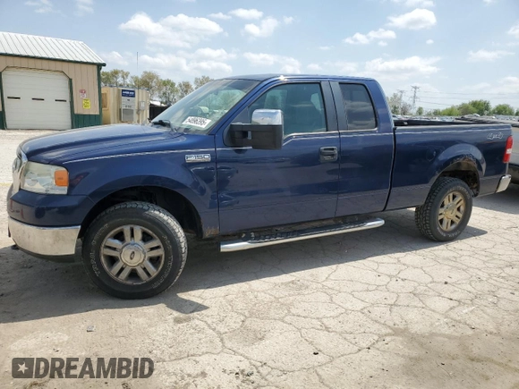 2008 Ford F-150 XLT with VIN 1FTPX14V28FB83478, listed as a Copart auction lot 54896395 with 164,391 mi miles and Clean Title. Bid and sale history available at carsss.com. Image 1.