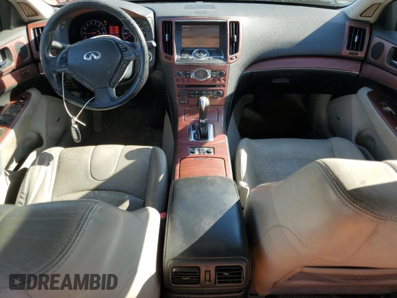 2009 Infiniti G37 x with VIN JNKCV61F49M054118, listed as a Copart auction lot 54950305 with 264,930 mi miles and Clean Title. Bid and sale history available at carsss.com. Image 8.