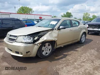 2010 Dodge Avenger SXT z VIN 1B3CC4FB9AN124312, wystawiony jako IAAI lot #42221993 z przebiegiem 194 706 mil mil oraz . Historia ofert i sprzedaży dostępna na DreamBid. Obrazek 2.