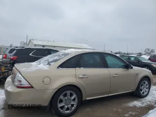 2008 Ford Taurus Limited with VIN 1FAHP25WX8G104690, listed as a Copart auction lot 45486635 with 131,369 mi miles and Salvage Title. Bid and sale history available at DreamBid. Image 3.