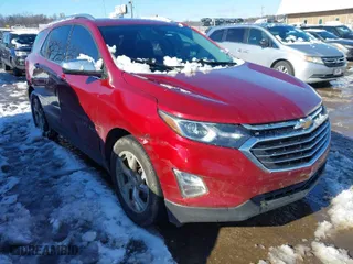 2018 Chevrolet Equinox Premier with VIN 3GNAXMEV7JL131921, listed as a IAAI auction lot 41278954 with 138,333 mi miles. Bid and sale history available at carsss.com. Image 1.