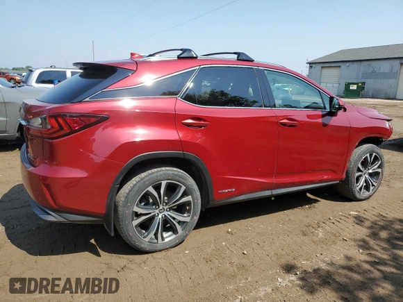2019 Lexus RX 450h with VIN 2T2BGMCA9KC034099, listed as a Copart auction lot 59495885 with 129,030 mi miles and Clean title. Bid and sale history available at DreamBid. Image 3.
