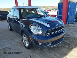 2015 MINI Cooper Countryman S with VIN WMWZC5C5XFWP42217, listed as a IAAI auction lot 41982207 with 1 mi miles. Bid and sale history available at carsss.com. Image 1.