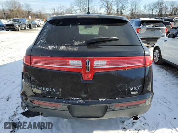 2019 Lincoln MKT with VIN 2LMHJ5NK2KBL00972, listed as a Copart auction lot 85290784 with 309,776 mi miles and Salvage Title. Bid and sale history available at DreamBid. Image 6.
