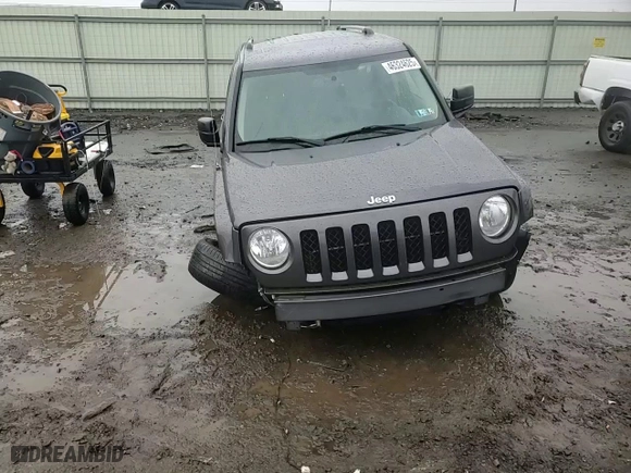2017 Jeep Patriot High Altitude with VIN 1C4NJRFB7HD135321, listed as a Copart auction lot 46324625 with 45,235 mi miles and Salvage Title. Bid and sale history available at carsss.com. Image 11.