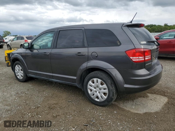 2015 Dodge Journey American Value with VIN 3C4PDCAB0FT595688, listed as a Copart auction lot 51043775 with 95,651 mi miles and Clean Title. Bid and sale history available at DreamBid. Image 2.