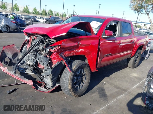 2020 Toyota Tacoma SR5 with VIN 3TMAZ5CN5LM139511, listed as a IAAI auction lot 42379892 with 114,204 mi miles and . Bid and sale history available at DreamBid. Image 2.