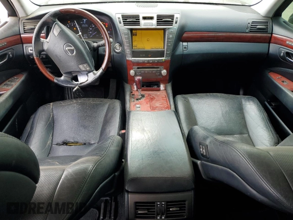 2011 Lexus LS 460 с VIN JTHCL5EF2B5010015, выставлен на аукционе Copart как лот 65640455 с пробегом 166 833 миль миль и Списание • Salvage title. История ставок и продаж доступна на DreamBid. Изображение 8.