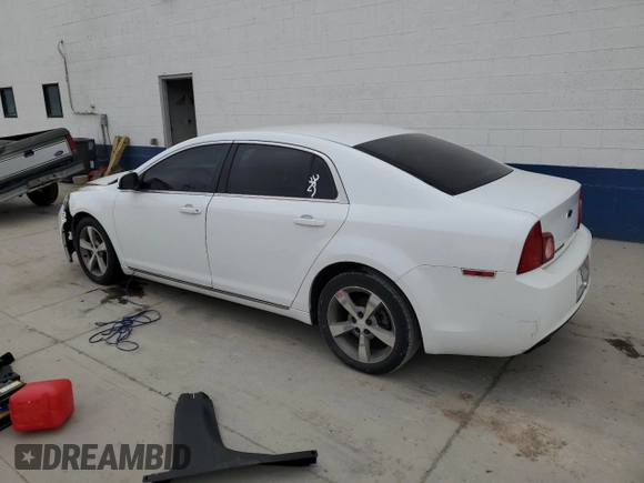 2011 Chevrolet Malibu 1LT with VIN 1G1ZC5EU8BF103487, listed as a Copart auction lot 51014345 with 203,378 mi miles and Salvage Title. Bid and sale history available at DreamBid. Image 2.