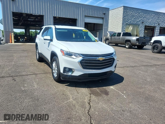 2020 Chevrolet Traverse with VIN 1GNERMKW4LJ167956, listed as a IAAI auction lot 42899082 with 130,713 mi miles and . Bid and sale history available at DreamBid. Image 1.