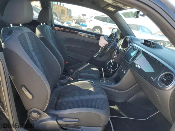 2012 Volkswagen Beetle 2.0T Turbo with VIN 3VW467AT8CM642823, listed as a Copart auction lot 85107614 with 42,315 mi miles and Salvage Title. Bid and sale history available at carsss.com. Image 11.
