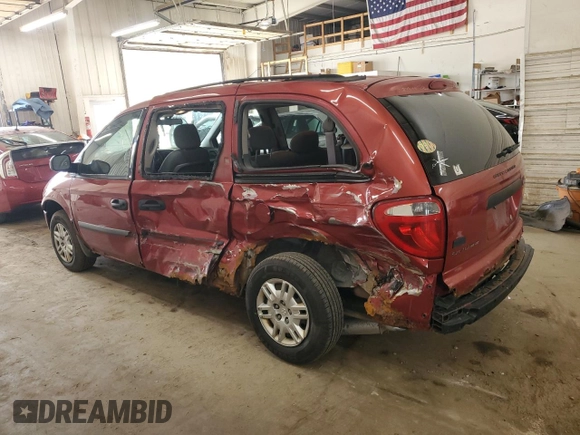 2007 Dodge Grand Caravan SE z VIN 1D4GP24R97B187092, wystawiony jako Copart lot #55498385 z przebiegiem 248 645 mil mil oraz Szkoda całkowita • Salvage title. Historia ofert i sprzedaży dostępna na DreamBid. Obrazek 2.