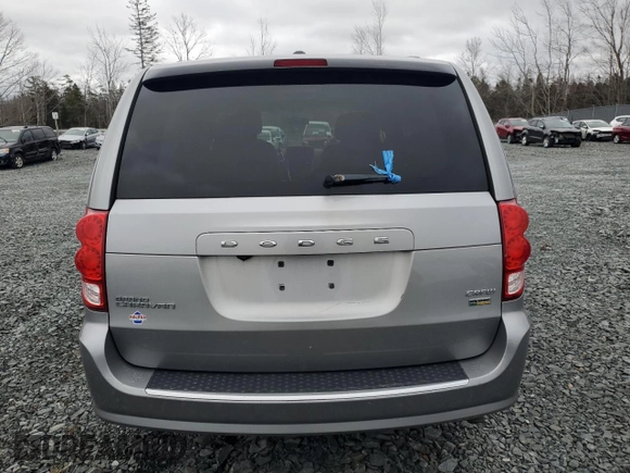 2017 Dodge Grand Caravan Crew Plus with VIN 2C4RDGDG9HR717770, listed as a Copart auction lot 41867825 with 344,420 mi miles and Salvage Title. Bid and sale history available at DreamBid. Image 6.