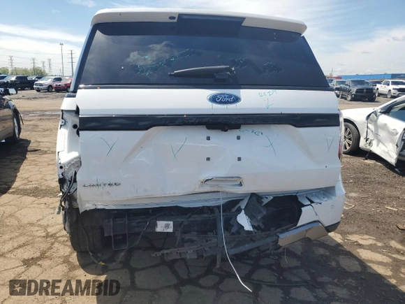 2018 Ford Expedition Limited with VIN 1FMJU2AT7JEA41268, listed as a Copart auction lot 56197295 with 108,066 mi miles and Clean title. Bid and sale history available at DreamBid. Image 6.