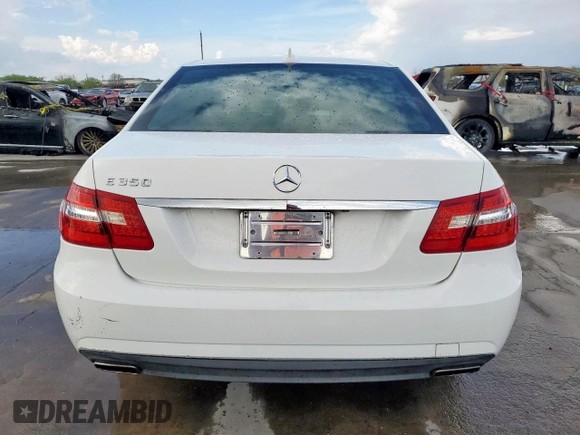 2013 Mercedes-Benz E 350 Luxury with VIN WDDHF5KB3DA705006, listed as a Copart auction lot 50730045 with 128,540 mi miles and Salvage title. Bid and sale history available at DreamBid. Image 6.