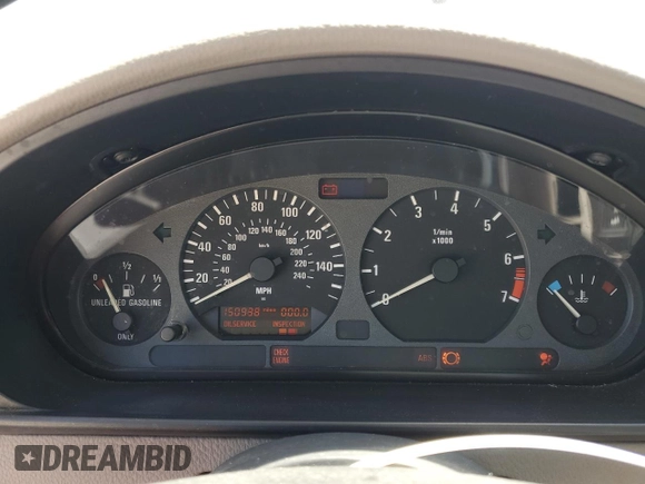 1995 BMW 3 Series 318Ti with VIN WBACG632XSAM72189, listed as a Copart auction lot 53310725 with 150,938 mi miles and Clean Title. Bid and sale history available at carsss.com. Image 9.