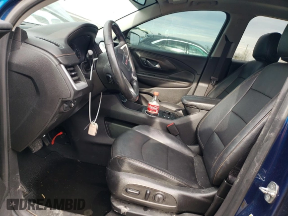 2020 GMC Terrain SLT with VIN 3GKALVEX1LL104944, listed as a Copart auction lot 46855375 with 82,783 mi miles and Salvage title. Bid and sale history available at DreamBid. Image 7.
