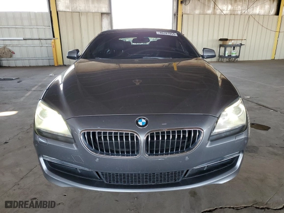 2012 BMW 6 Series 640i with VIN WBALW7C5XCDX58126, listed as a Copart auction lot 46287855 with 154,413 mi miles and Clean Title. Bid and sale history available at carsss.com. Image 5.