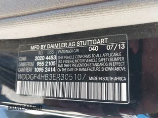 2014 Mercedes-Benz C 250 Sport with VIN WDDGF4HB3ER305107, listed as a IAAI auction lot 41832385 with 199,649 mi miles and . Bid and sale history available at carsss.com. Image 9.