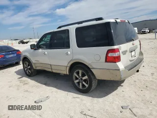 2008 Ford Expedition Eddie Bauer z VIN 1FMFU17588LA80837, wystawiony jako Copart lot #46675555 z przebiegiem 238 984 mil mil oraz Szkoda całkowita • Salvage title. Historia ofert i sprzedaży dostępna na DreamBid. Obrazek 2.
