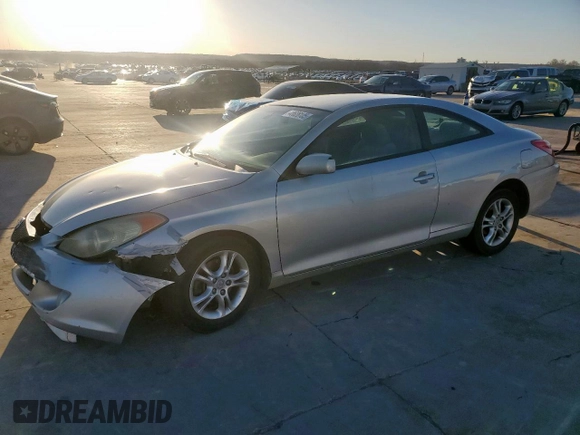 2005 Toyota Solara SE z VIN 4T1CE38P85U540242, wystawiony jako Copart lot #48628105 z przebiegiem Nie podano mil oraz Szkoda całkowita • Salvage title. Historia ofert i sprzedaży dostępna na DreamBid. Obrazek 1.