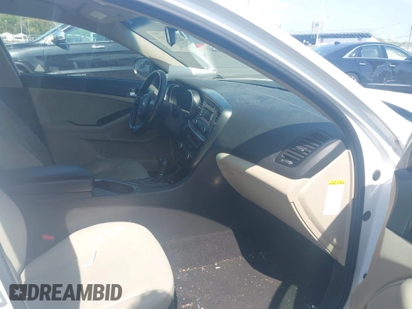 2014 Kia Optima LX with VIN KNAGM4AD8E5076052, listed as a IAAI auction lot 42170715 with 111,448 mi miles and . Bid and sale history available at DreamBid. Image 5.