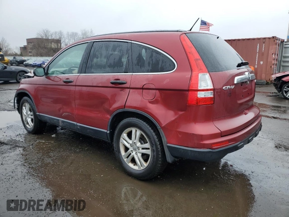 2010 Honda CR-V EX z VIN JHLRE4H56AC012656, wystawiony jako Copart lot #50982635 z przebiegiem 97 223 mil mil oraz Szkoda całkowita • Salvage title. Historia ofert i sprzedaży dostępna na DreamBid. Obrazek 2.