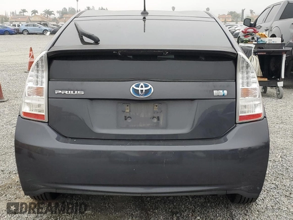 2010 Toyota Prius II with VIN JTDKN3DU3A5198733, listed as a Copart auction lot 53123765 with 256,351 mi miles and Salvage Title. Bid and sale history available at carsss.com. Image 6.