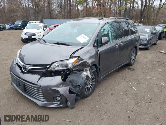 2020 Toyota Sienna XLE Auto Access Seat with VIN 5TDYZ3DC0LS024542, listed as a IAAI auction lot 41747243 with 57,831 mi miles and . Bid and sale history available at DreamBid. Image 2.