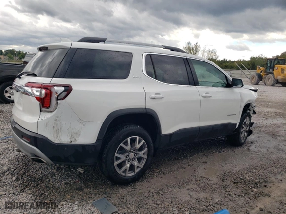 2022 GMC Acadia SLT with VIN 1GKKNMLS9NZ111281, listed as a Copart auction lot 73383074 with 23,861 mi miles and Salvage Title. Bid and sale history available at carsss.com. Image 3.