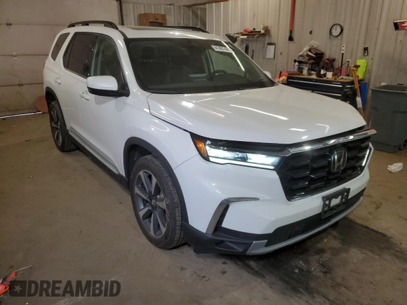 2024 Honda Pilot Elite with VIN 5FNYG1H86RB008231, listed as a Copart auction lot 41497485 with 12,829 mi miles and Salvage Title. Bid and sale history available at carsss.com. Image 4.