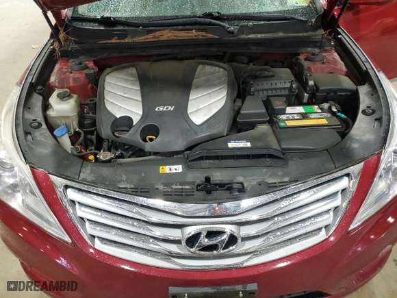 2013 Hyundai Azera with VIN KMHFG4JGXDA298805, listed as a Copart auction lot 52414485 with 109,812 mi miles and Salvage Title. Bid and sale history available at carsss.com. Image 11.