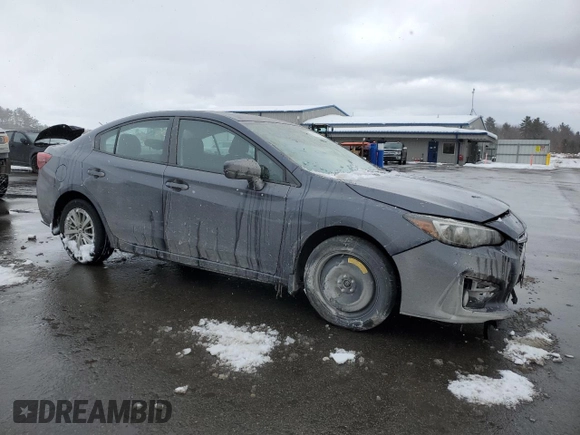 2017 Subaru Impreza Premium with VIN 4S3GKAB68H3605801, listed as a Copart auction lot 44227095 with 77,817 mi miles and Salvage title. Bid and sale history available at DreamBid. Image 4.