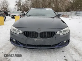 2014 BMW 4 Series 428i xDrive with VIN WBA3N5C52EF717276, listed as a Copart auction lot 43436715 with 200,942 mi miles and Salvage Title. Bid and sale history available at DreamBid. Image 5.