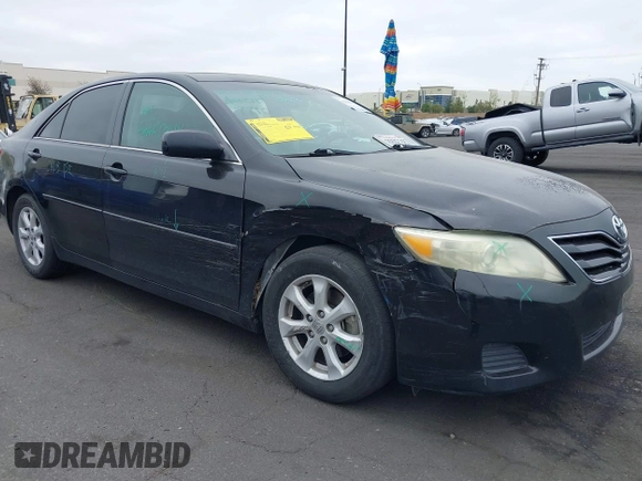 2011 Toyota Camry LE with VIN 4T4BF3EK7BR178360, listed as a IAAI auction lot 42106839 with 182,218 mi miles. Bid and sale history available at carsss.com. Image 1.