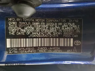 2010 Toyota Prius II with VIN JTDKN3DU5A0121374, listed as a Copart auction lot 55917665 with 224,568 mi miles and Salvage Title. Bid and sale history available at DreamBid. Image 13.